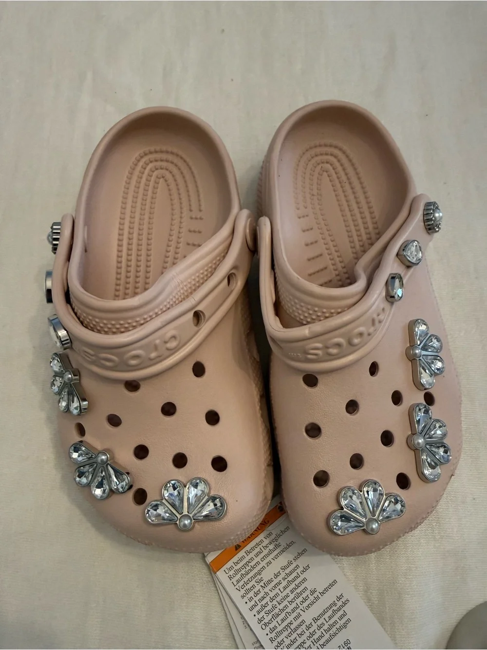 Crocs classic kids pinnacle embellished clog